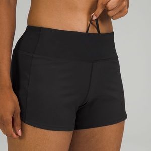 NWOT Speed Up Lululemon Mid Rise Lined Shorts